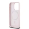  iPhone 15 Pro Pink Karl Lagerfeld Liquid Silicone Double Heads MagSafe tok - 5