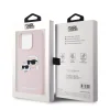  iPhone 15 Pro Pink Karl Lagerfeld Liquid Silicone Double Heads MagSafe tok - 6
