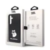 Karl Lagerfeld Liquid Silicone Choupette NFT tok Samsung Galaxy S24 fekete thumbnail