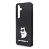 Karl Lagerfeld Liquid Silicone Choupette NFT tok Samsung Galaxy S24 fekete thumbnail