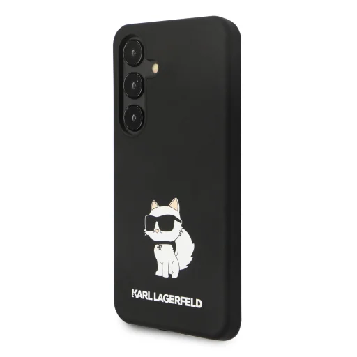 Karl Lagerfeld Liquid Silicone Choupette NFT tok Samsung Galaxy S24 fekete - 2