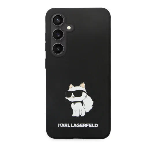 Karl Lagerfeld Liquid Silicone Choupette NFT tok Samsung Galaxy S24 fekete - 3