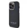 Karl Lagerfeld Grained PU Hotel RSG tok iPhone 14 Pro Max fekete thumbnail