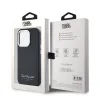 Karl Lagerfeld Grained PU Hotel RSG tok iPhone 14 Pro Max fekete thumbnail