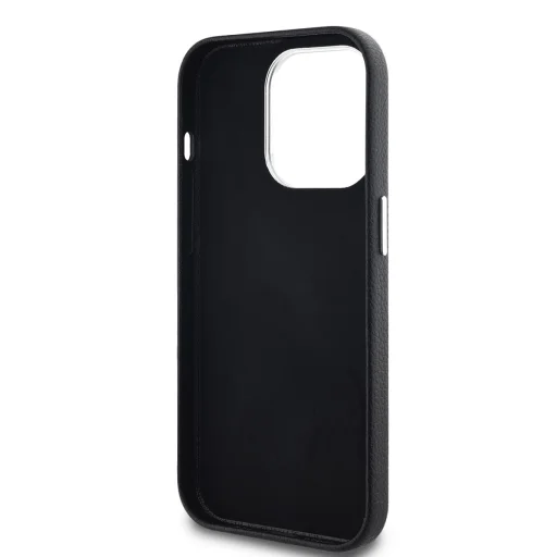 Karl Lagerfeld Grained PU Hotel RSG tok iPhone 14 Pro Max fekete - 5