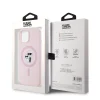  iPhone 15 Pink Karl Lagerfeld Liquid Silicone Karl and Choupette MagSafe tok thumbnail