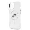 Karl Lagerfeld IML K&CH Heads Metal Frame MagSafe tok iPhone 14-hez, Átlátszó thumbnail