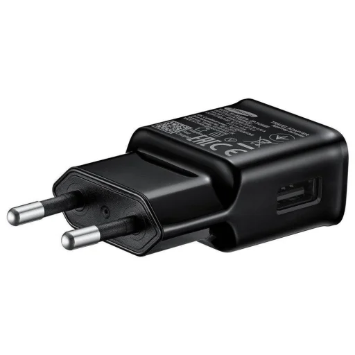 EP-TA200EBE Samsung USB-A 15W Utazó Töltő Fekete (OOB Bulk) - 1