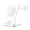 Nillkin PowerTrio 3 az 1-ben Vezeték nélküli Töltő MagSafe Samsung Watch-hoz Fehér