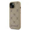  iPhone 15 Bézs Karl Lagerfeld PU Karl Heads Pattern MagSafe tok - 3