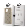  iPhone 15 Bézs Karl Lagerfeld PU Karl Heads Pattern MagSafe tok - 6
