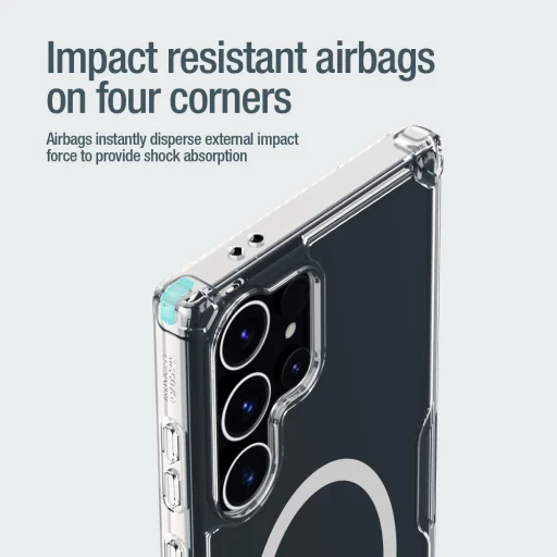 Nillkin Nature TPU PRO Mágneses tok Samsung Galaxy S24 Ultra Átlátszó - 7