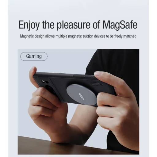 Nillkin Super Frosted PRO Mágneses Tok Google Pixel 8 Pro Fekete - 3