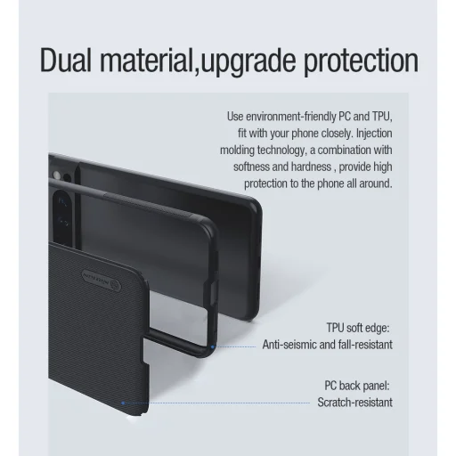 Nillkin Super Frosted PRO Mágneses Tok Google Pixel 8 Pro Fekete - 5