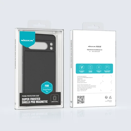 Nillkin Super Frosted PRO Mágneses Tok Google Pixel 8 Pro Fekete - 8