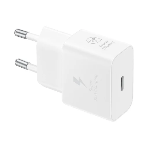 EP-T2510XWE Samsung USB-C 25W utazó töltő + USB-C adatkábel fehér - 1