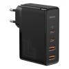 Baseus CCGAN2P-L01 GaN2 Pro Gyors Töltő 2xUSB + 2xUSB-C 100W Fekete thumbnail