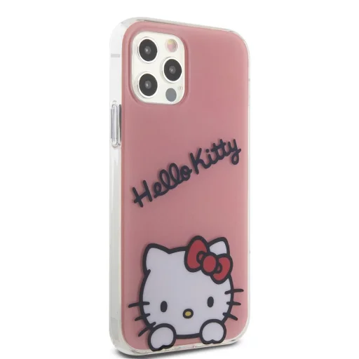 Hello Kitty IML Daydreaming Logo tok iPhone 12/12 Pro Pink - 4