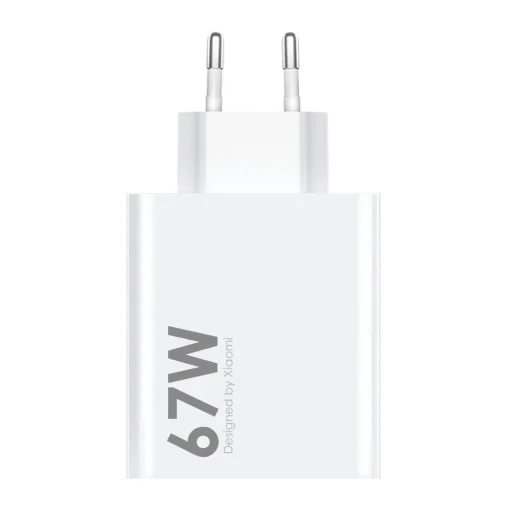 Xiaomi MDY-14-EW USB-A 67W Hálózati Töltő Fehér (Bulk) - 1