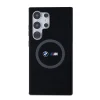 BMW M Printed Round and Logo Magsafe szilikon tok Samsung Galaxy S24 Ultra Fekete thumbnail