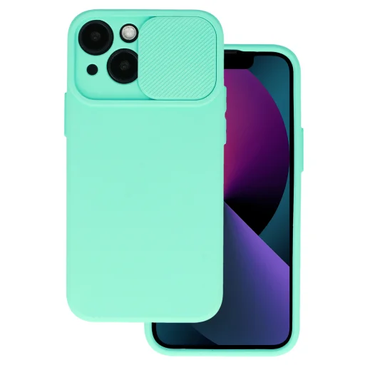 Camshield Soft iPhone 16 Plus tok - Menta - 1