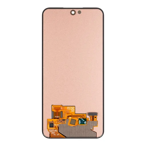 LCD kijelző + Érintőegység Samsung A356B Galaxy A35 5G Fekete (Szervíz csomag) - 2