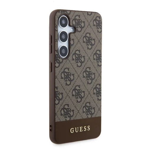 Guess PU 4G Stripe tok Samsung Galaxy S24+ Barna tok - 4