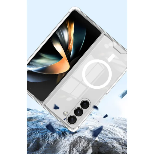Átlátszó Acrylic Magsafe tok Samsung Galaxy Z Fold 5-höz - 7