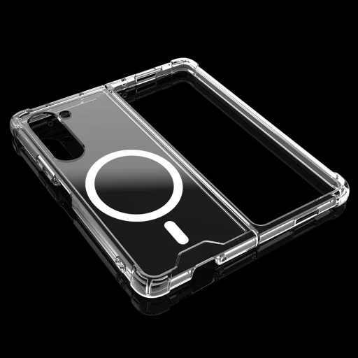 Átlátszó Acrylic Magsafe tok Samsung Galaxy Z Fold 5-höz - 9