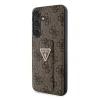 Guess PU Grip Stand 4G Strass Triangle Metal Logo tok Samsung Galaxy S24 Plus barna thumbnail