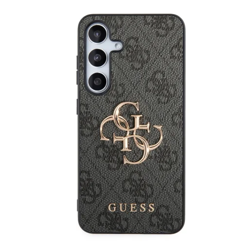 Guess PU 4G Metal Logo tok Samsung Galaxy S24+ Szürke - 3
