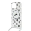 Karl Lagerfeld IML Monogram Crossbody K&CH Heads MagSafe tok iPhone 13 thumbnail