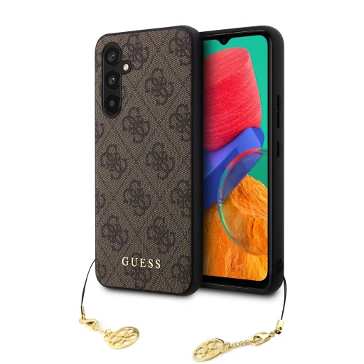 Guess 4G Charm tok Samsung Galaxy S23 FE-hez barna - 1