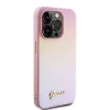 Guess PU bőrtok Iridescent Metal Script iPhone 15 Pro Max Pink tok thumbnail
