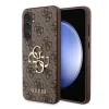 Guess PU 4G Metal Logo tok Samsung Galaxy S23 FE Barna tok thumbnail