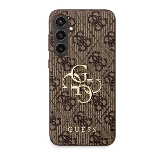 Guess PU 4G Metal Logo tok Samsung Galaxy S23 FE Barna tok - 3
