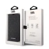 Karl Lagerfeld PU Saffiano Monogram fliptok iPhone 13 Pro Max-hoz Fekete thumbnail
