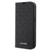 Karl Lagerfeld PU Saffiano Monogram fliptok iPhone 13 Pro Max-hoz Fekete thumbnail