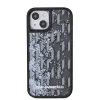  iPhone 15 Fekete Karl Lagerfeld Liquid Glitter Monogram Gradient tok thumbnail