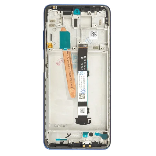 LCD kijelző + érintőegység + előlapi keret Poco X3/X3 NFC Cobalt Blue - 2