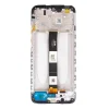 LCD kijelző + érintőképernyő egység + előlapi borítás Xiaomi Redmi 9A/9C/9AT fekete (Szerviz csomag) thumbnail