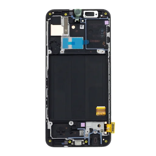 LCD kijelző + Érintőpanel Samsung A405 Galaxy A40 Fekete (Service Pack) - 2