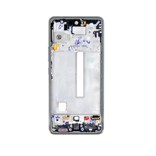 LCD kijelző + Érintőegység + Előlap Samsung A536B Galaxy A53 5G Awesome Black (Szerviz csomag) - 2