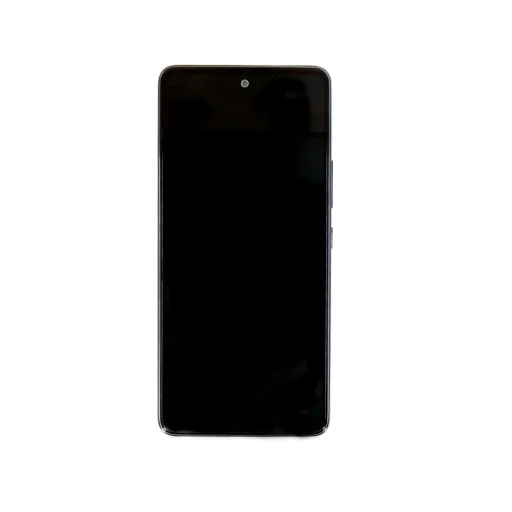 LCD kijelző + Érintőegység + Előlap Samsung A536B Galaxy A53 5G Awesome Black (Szerviz csomag) - 1