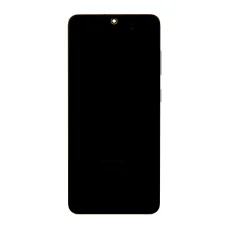 LCD kijelző + Érintőegység + Előlapi burkolat Samsung G980/G981 Galaxy S20 Cosmic Gray