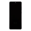 LCD kijelző + Érintőegység + Előlap Samsung G988 Galaxy S20 Ultra Kozmikus Fekete (Szerviz Csomag) thumbnail