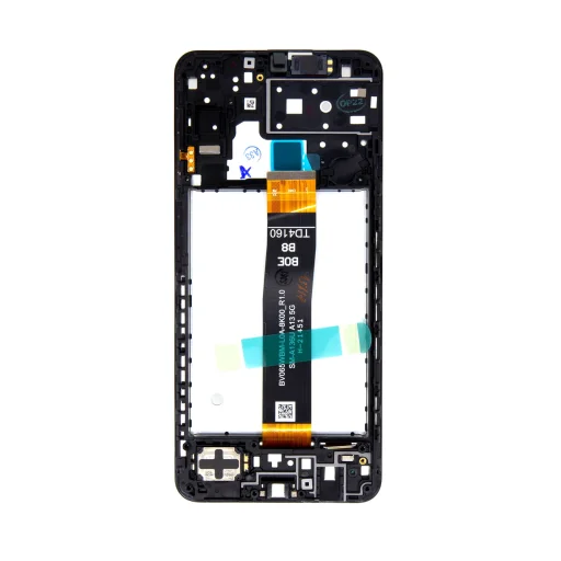 LCD kijelző + Érintő egység Samsung A136 Galaxy A13 5G Fekete (Service Pack) - 2