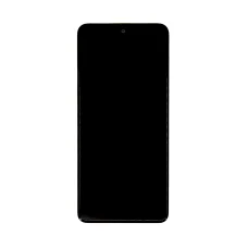  LCD kijelző + Érintőegység + Előlapi burkolat Xiaomi Redmi Note 11 Pro fekete