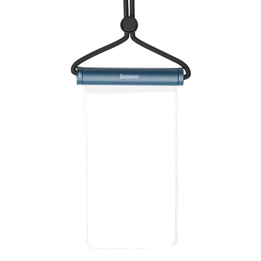 Baseus AquaGlide vízálló telefontok hengeres csúszózárral (kék) tok - 2