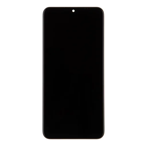 LCD Kijelző + Érintőegység + Előlap Xiaomi Redmi 9 Fekete (Szerviz csomag) - 1